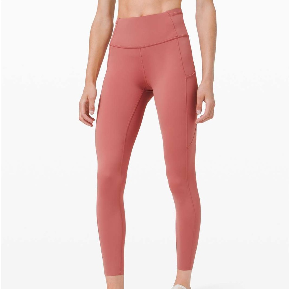 Lululemon fast and free 25” sz 4 leggings